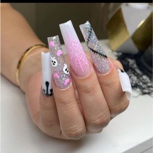 Pretty Halloween Press-on Nail Set